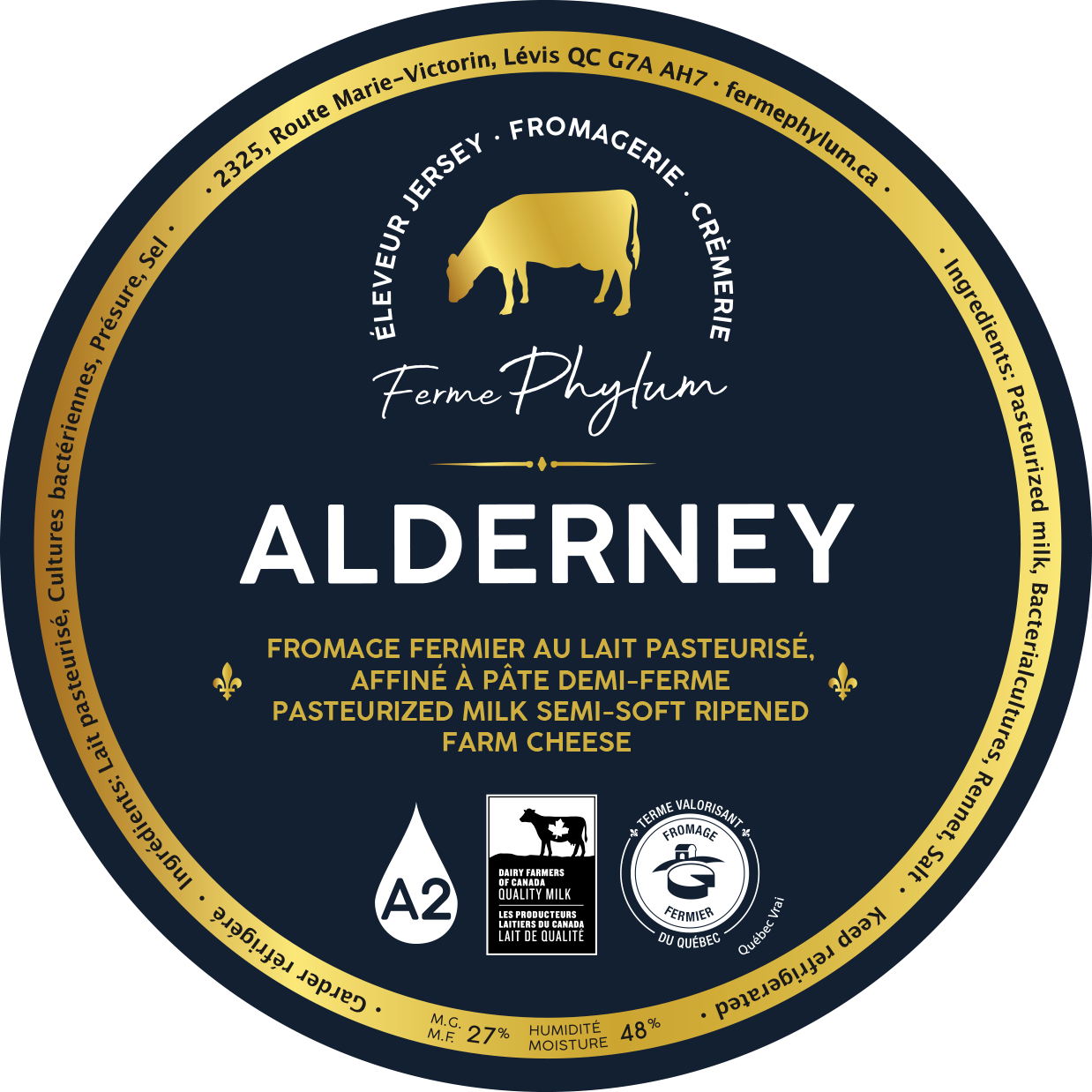 Étiquette - Alderney