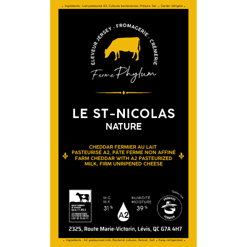 Étiquette - St-Nicolas