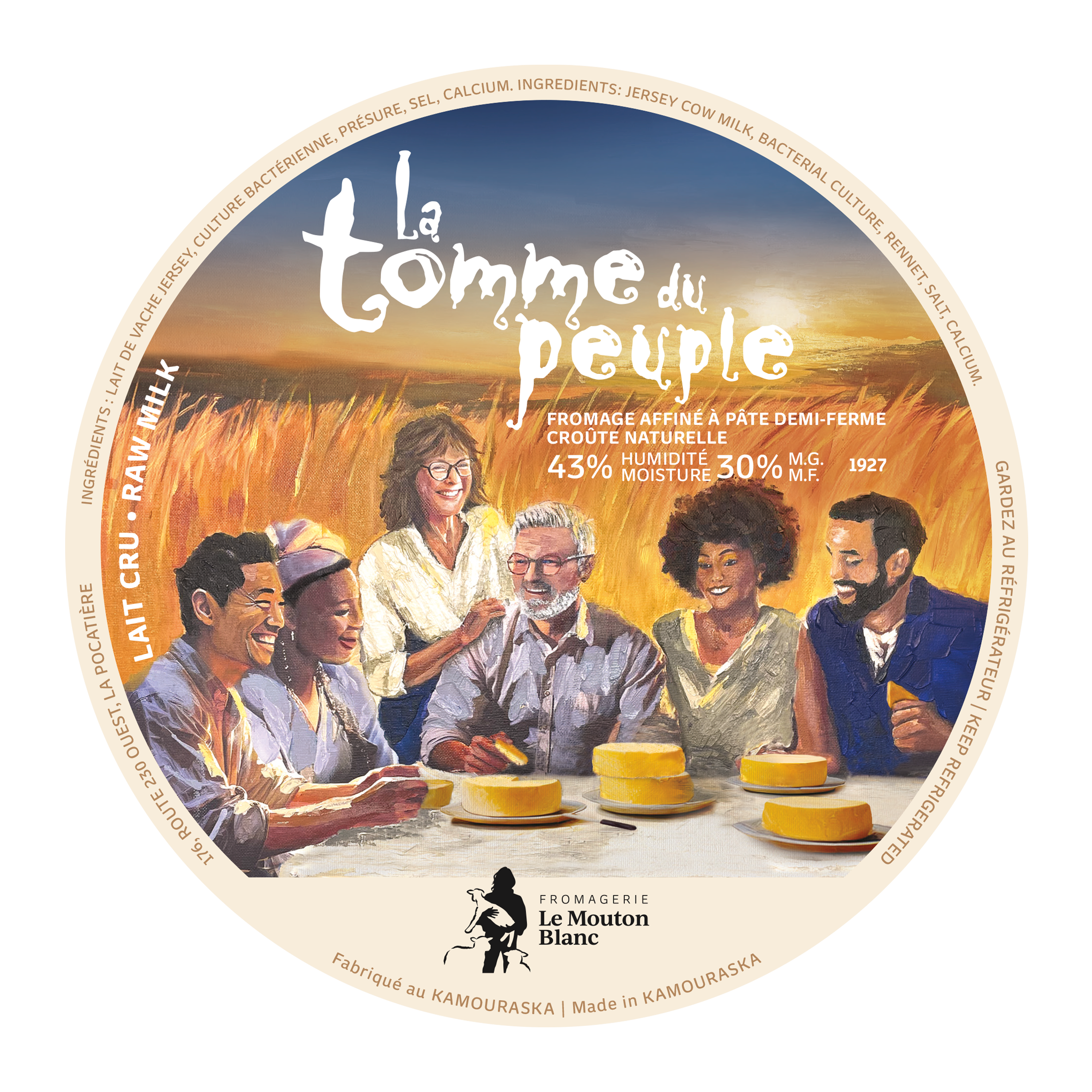 Étiquette - Tomme du Peuple (La)